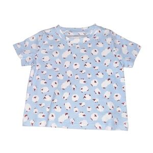 Amazing Essentials x Sofia Grainge Collection Sheep PJ Top ONLY 6-9 Mos Baby NEW